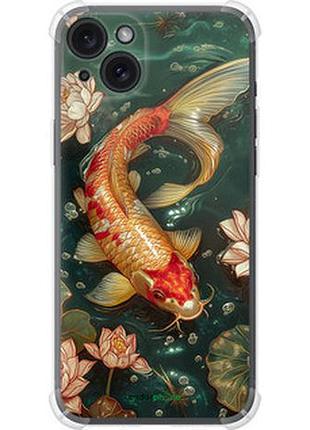 Чохол на iphone 15 plus мелодія лотоса "6106sp-3097-2448"