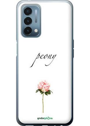 Чехол на oneplus nord n200 пион "4366u-2384-2448"