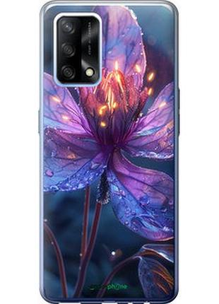 Чехол на oppo a74 магический цветок "6038u-2305-2448"