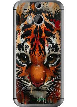 Чехол на htc one m8 mini tiger "6052u-30-2448"
