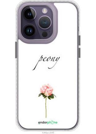 Чехол на iphone 14 pro пион "4366pm-2646-2448"
