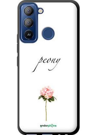 Чехол на tecno pop 5 lte bd4 пион "4366b-2639-2448"