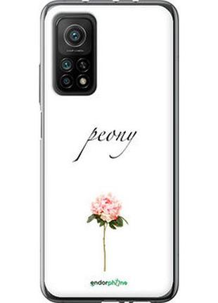 Чохол на xiaomi mi 10t pro півонія "4366u-2679-2448"