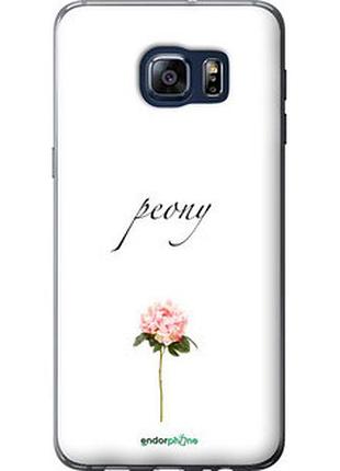 Чехол на samsung galaxy s6 edge plus g928 пион "4366u-189-2448"