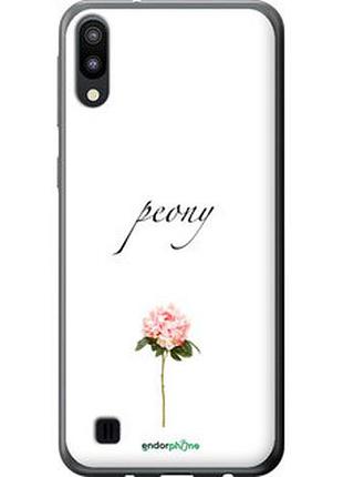 Чехол на samsung galaxy m10 пион "4366t-1661-2448"