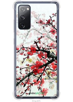 Чохол на samsung galaxy s20 fe g780f квітучий кущ "831sp-2075-2448"