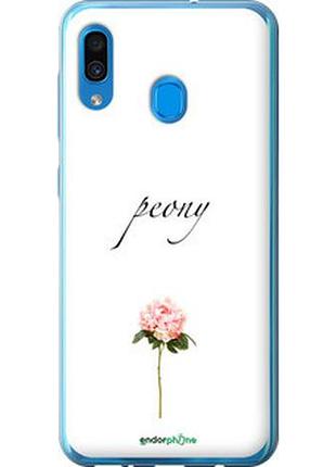 Чехол на samsung galaxy a30 2019 a305f пион "4366u-1670-2448"