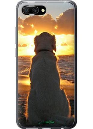 Чохол на huawei honor 10 захід і собака "3966u-1496-2448"