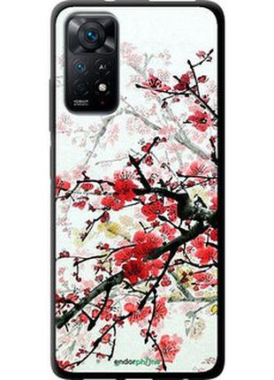 Чохол на xiaomi redmi note 11s 4g квітучий кущ "831b-3936-2448"