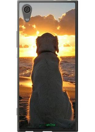 Чохол на sony xperia xa1 g3112 захід і собака "3966t-964-2448"