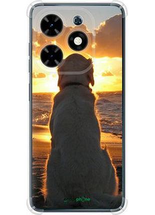 Чохол на tecno spark go 2024 захід і собака "3966sp-3432-2448"