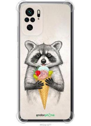 Чохол на xiaomi poco m5s єнотик з морозивом "4602sp-3117-2448"