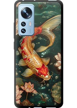 Чехол на xiaomi 12x мелодия лотоса "6106b-2941-2448"