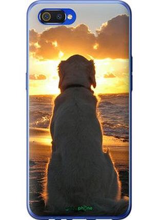 Чохол на realme c2 захід і собака "3966u-1852-2448"