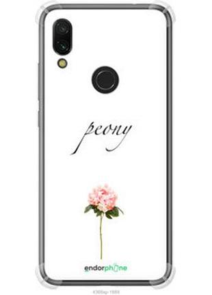 Чехол на xiaomi redmi 7 пион "4366sp-1669-2448"