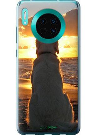 Чохол на huawei mate 30 захід і собака "3966u-1773-2448"
