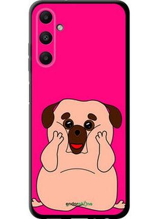 Чохол на samsung galaxy a05s веселий мопс "4908b-3356-2448"