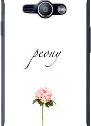 Чехол на samsung galaxy j1 ace j110h пион "4366t-215-2448"