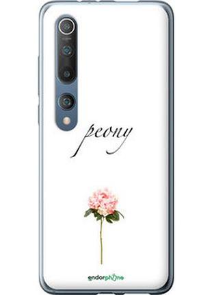 Чохол на xiaomi mi 10 pro півонія "4366t-1870-2448"