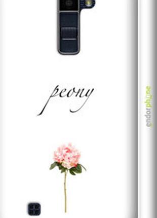 Чехол на lg k10 / k410 пион "4366m-349-2448"