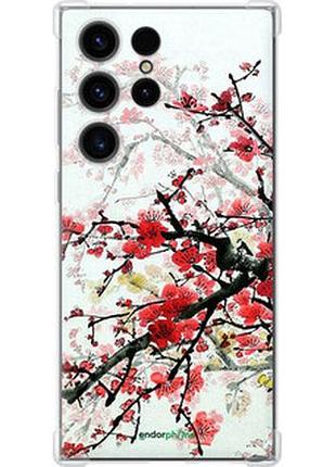 Чохол на samsung galaxy s23 ultra квітучий кущ "831sp-2906-2448"
