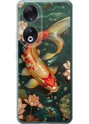 Чехол на huawei honor 90 мелодия лотоса "6106u-3088-2448"