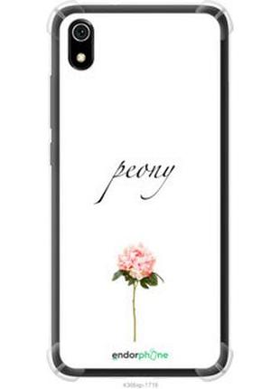 Чехол на xiaomi redmi 7a пион "4366sp-1716-2448"