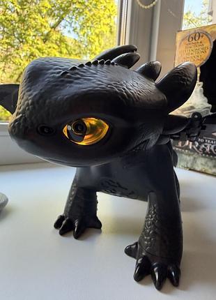 Інтерактивний беззубик «приручи та навчай» (tame & train interactive toothless) дракон зі звуком, світлом та 5 режимами 6