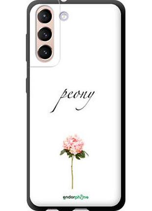 Чехол на samsung galaxy s21 пион "4366b-2114-2448"