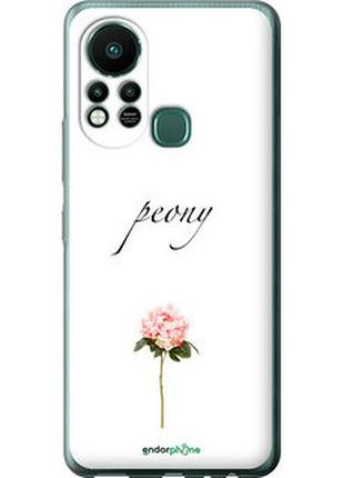 Чехол на infinix hot 11s пион "4366u-2757-2448"