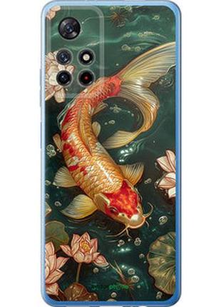 Чехол на xiaomi redmi note 11 5g мелодия лотоса "6106u-3849-2448"
