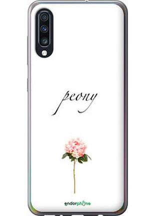 Чехол на samsung galaxy a70 2019 a705f пион "4366u-1675-2448"
