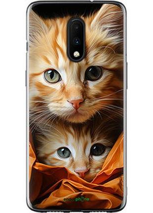 Чехол на oneplus 7 котики 2 "5664u-1740-2448"