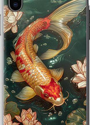Чехол на iphone xs мелодия лотоса "6106t-1583-2448"
