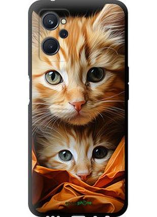 Чехол на realme 9i котики 2 "5664b-2705-2448"