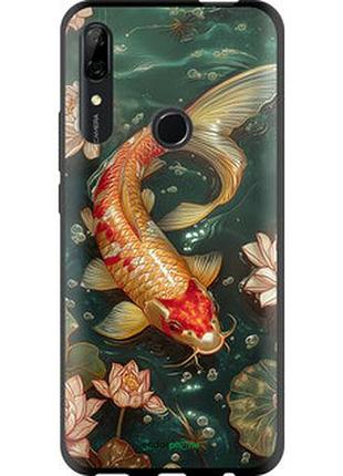 Чехол на huawei p smart z мелодия лотоса "6106b-1704-2448"