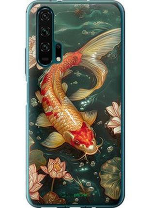 Чехол на huawei honor 20 pro мелодия лотоса "6106u-1702-2448"