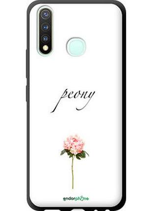 Чехол на vivo y19 пион "4366b-630-2448"