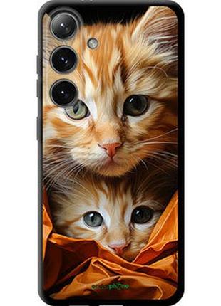Чехол на samsung galaxy s24 котики 2 "5664b-3390-2448"