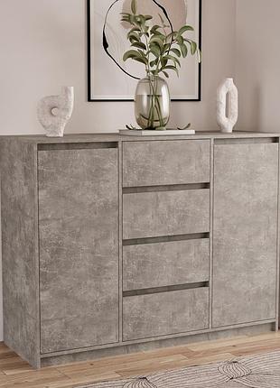 Комод furnigrade км -13 индастриал 100х130х45см