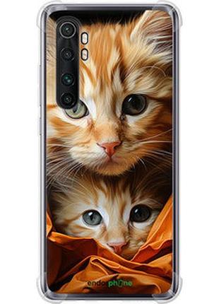 Чехол на xiaomi mi note 10 lite котики 2 "5664sp-1937-2448"