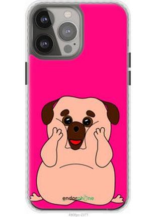 Чехол на iphone 13 pro max весёлый мопс "4908pc-2371-2448"