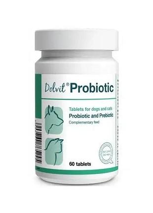 Dolfos dolvit probiotic - пробиотик для собак и кошек 60 табл