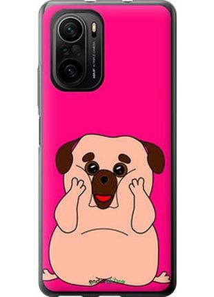 Чохол на xiaomi mi 11i веселий мопс "4908t-3935-2448"