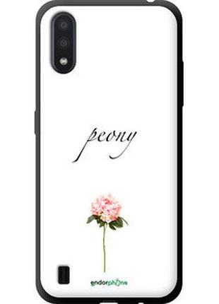 Чохол на samsung galaxy a01 a01 a015f півонія "4366b-1842-2448"