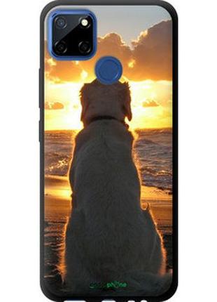Чохол на realme 7i захід і собака "3966b-2486-2448"