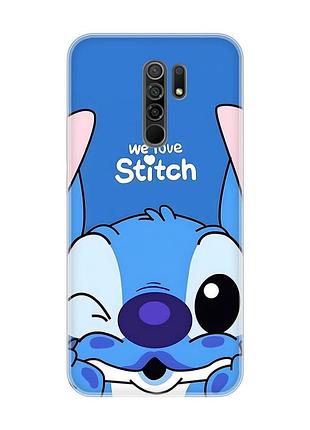 Чехол на xiaomi redmi 9 стич (принт 410)