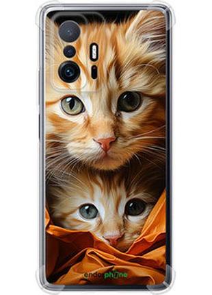 Чехол на xiaomi 11t котики 2 "5664sp-2487-2448"