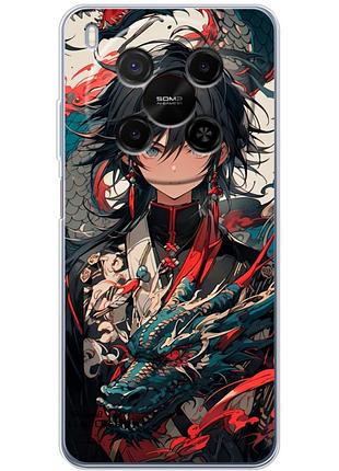 Чохол силіконовий з картинкою на zte nubia v70 max (аніме, anime)