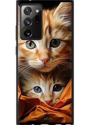 Чехол на samsung galaxy note 20 ultra котики 2 "5664b-2051-2448"